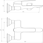 Смеситель для ванны Globus Lux Koln GLK-102N 9694900304189882 - 000014953 - 2