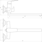 Смеситель для ванны Globus Lux Koln GLK-208 9694900304189887 - 000014958 - 2