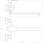 Смеситель для ванны Globus Lux Milano GLM-208 9694900304191885 - 000017067 - 2