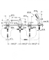 Смеситель  на борт ванны с душем Grohe BAULOOP 2511900A - 2