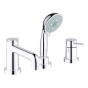Змішувач для ванни на 3 отвори Grohe BAUCLASSIC 2511800A - 1