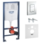Инсталляция для подвесного унитаза Grohe Rapid SL 4в1 38772001+37131000 - 1