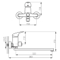 Смеситель для ванны Ferro One BFO5A - 2