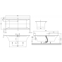 Ванна Villeroy&Boch Squaro Edge 12 190x90 UBQ190SQE2DV-01 - 2
