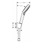 Душевой набор Hansgrohe Crometta 26691400 - 2