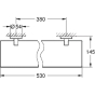 Скляна поличка Grohe Essentials 40799001 - 2
