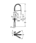 Змішувач для кухні Grohe EUROCUBE 31395DC0 - 2