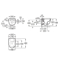 Унитаз Roca Meridian Rimless A34H242000 - 2