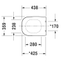 Кришка для унітазу Duravit D-Code 0067390000 - 2
