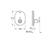 Змішувач для душу Grohe Atrio 19396000 - 2