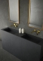 Смеситель скрытого монтажа для умывальника Kohlman Experience Gold (QW180EGD) - 2