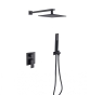 Душова система Besco Modern I / Varium I чорна матова (NAVARA45477) - 1