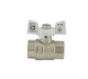 Кран кульовий KOER 1/2" ГГБ (KR.217.W) белый (KR0177) - 2