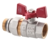 Кран з американкою 3/4" "антипротічка" (KOER KR.227-Gi) (KR0191) - 2
