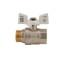 Кран шаровый KOER 3/4" ГШБ (KR.218.W) белый (KR0183) - 2