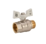 Кран шаровый KOER 3/4" ГШБ (KR.218.W) белый (KR0183) - 4