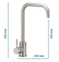 Смеситель для кухни MIXXUS SUS-011-G (SS2794) - 2
