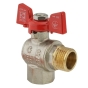 Кран кульовий KOER 1/2" ГШБ кутній (KR.208) (KR2805) - 1