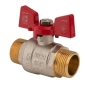 Кран кульловий KOER 3/4" ШШБ (KR.219) (KR0158) - 1