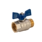 Кран кульовий KOER 1" ГШБ (KR.218.B) синій (KR2721) - 4