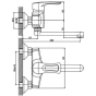 Смеситель для кухни Haiba HANSBERG 005 (HB0192) - 4