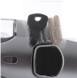 Дозатор для жидкого мыла настенный серый Zerix LR407 ZX2718 - 3