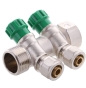 Коллектор вентильный с фитингом KOER KR.1124-2 1?x2 WAYS (KR2832) - 3