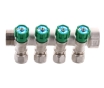 Коллектор вентильный с фитингом KOER KR.1124-4 1?x4 WAYS (KR2834) - 2