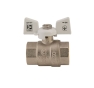 Кран кульовий KOER 3/4" ГГБ (KR.217.W) білий (KR0179) - 3