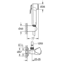 Набір для гігієнічного душу Grohe Tempesta-F Trigger Spray 30 27514001 - 2
