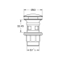 Донний клапан Grohe 40824000 - 2