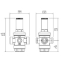Редуктор Icma 3/4" №246 - 2