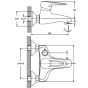 Смеситель для ванны HAIBA OPUS 009 EURO HB0333 - 4