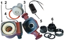 Насос циркуляційний VOLKS pumpe ZP25/4 180мм + гайки 8694900303124 - 4