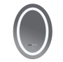 Зеркало MIXXUS Plain MV02-50x70 часы, LED-подсветка, антизапотевка (MI6010) - 2