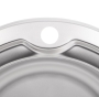 Мойка кухонная ZERIX Z510-06-180MD micro decor (ZS0560) - 2