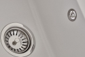 Мойка гранитная кухонная ZERIX ZS-6250S-01 White (ZX4587) - 3