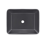 Раковина-чаша Qtap Tern 480х370х135 Matt black (QT176069MB) - 2