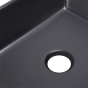 Раковина-чаша Qtap Tern 480х370х135 Matt black (QT176069MB) - 4