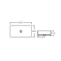Раковина-чаша Qtap Tern 600x400x110 White (QT171180841W) - 2