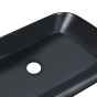 Раковина Qtap Scorpio 550х390х120 Matt black без донного клапана (QT14112243MBN) - 4