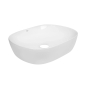Раковина Qtap Aquarius 465x375x120 White с донным клапаном PU02 (QT21112185WN47295) - 3