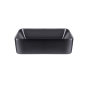 Раковина Qtap Tern 480х370х135 Matt black с донным клапаном PU03 (QT172074MBMBN47300) - 2