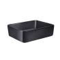 Раковина Qtap Tern 480х370х135 Matt black с донным клапаном PU03 (QT172074MBMBN47300) - 3