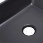 Раковина Qtap Tern 480х370х135 Matt black с донным клапаном PU03 (QT172074MBMBN47300) - 4