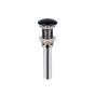 Раковина Qtap Tern 480х370х135 Matt black с донным клапаном PU03 (QT172074MBMBN47300) - 5