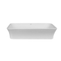 Раковина Qtap Virgo 490х350х110 White з донним клапаном PU02 (QT18112261WN47305) - 2
