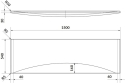 Панель фронтальная для ванны Cersanit Mito Red 150 (TS401-002) - 2
