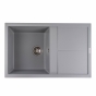 Гранитная мойка для кухни Platinum 7950 Selena серый металлик (PLA000034929) - 1