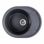 Гранітна мийка для кухні Platinum 5847 Onyx матовий Моріон (PLA000040819) - 1
